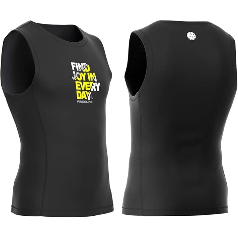 Mens Wetsuit Vest 2mm / 3mm Premium Neoprene Wetsuit Top Sleeveless Surfing Canoeing Scuba Diving Vest