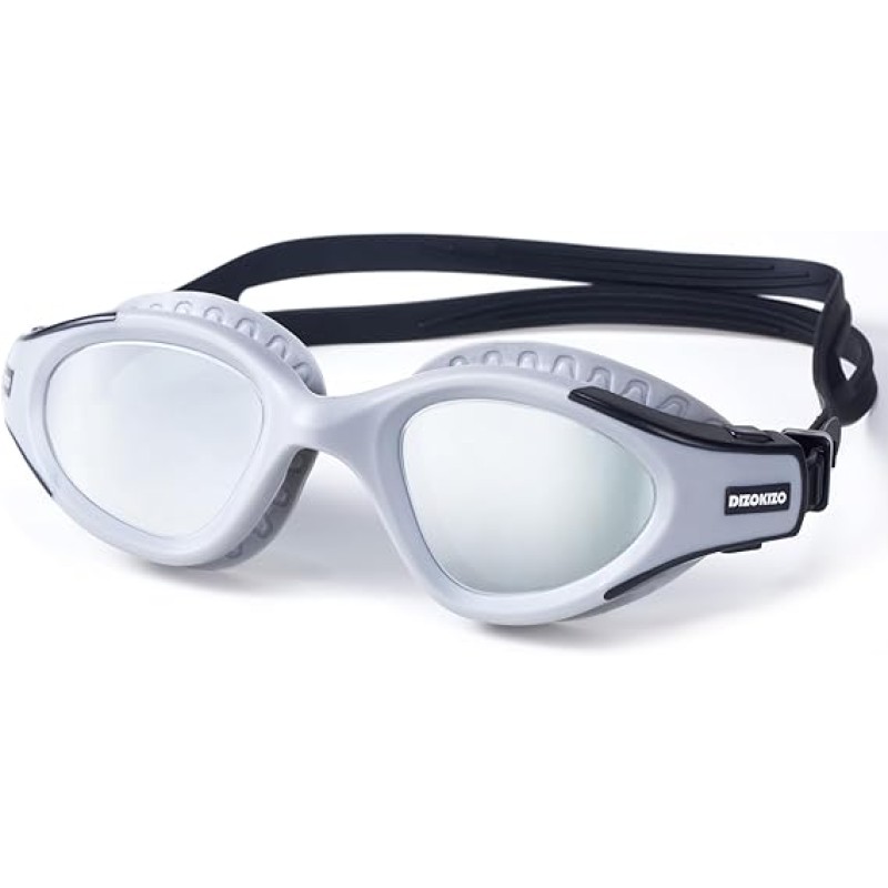 Swimming Goggles UV Protection Anti-Fog No Leaking Swim Goggles Easy to Adjust for Adult Men Women