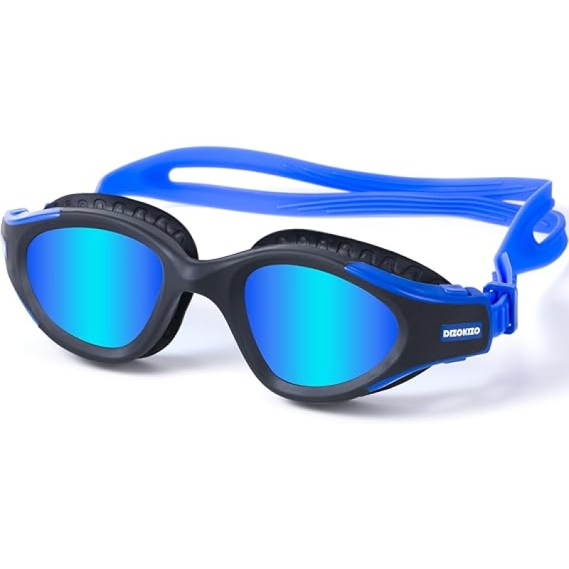 Swimming Goggles UV Protection Anti-Fog No Leaking Swim Goggles Easy to Adjust for Adult Men Women