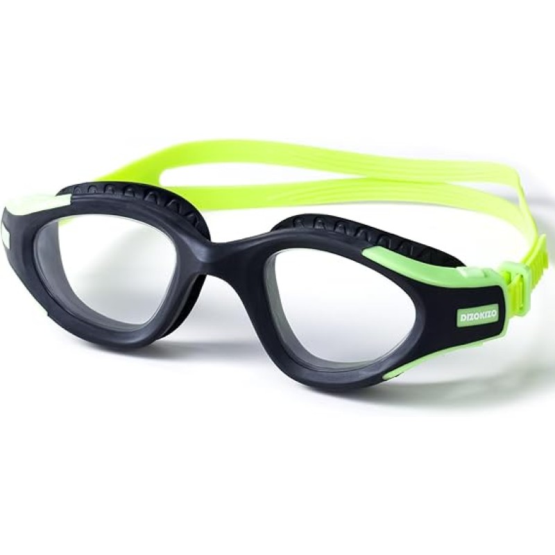 Swimming Goggles UV Protection Anti-Fog No Leaking Swim Goggles Easy to Adjust for Adult Men Women